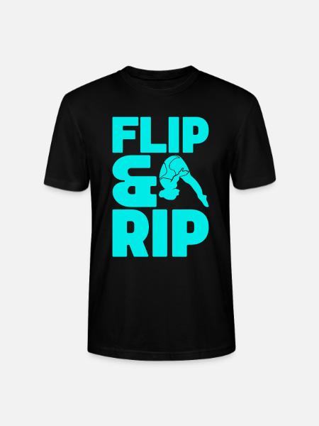 Diving diving board - Stanley/Stella CRAFTER Unisex Organic T-Shirt - black