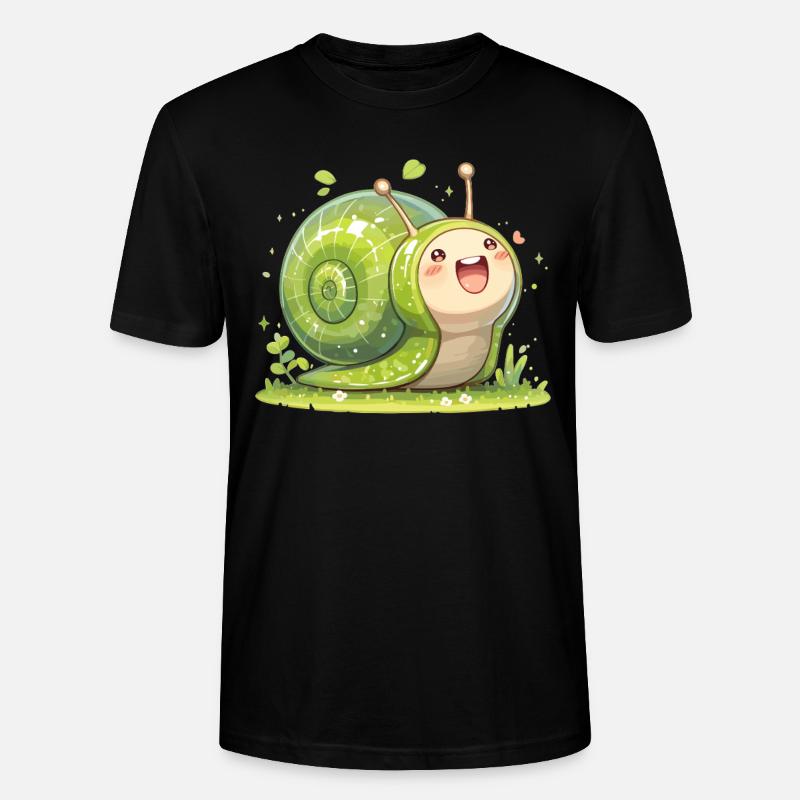 Escargots Escargot - T-shirt bio CRAFTER Stanley Stella Unisexe - noir