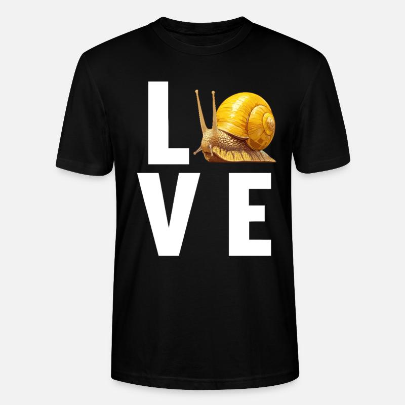 Escargots Escargot - T-shirt bio CRAFTER Stanley Stella Unisexe - noir