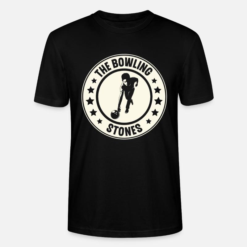 Bowling - Stanley/Stella Unisex Bio-T-Shirt CRAFTER - Schwarz