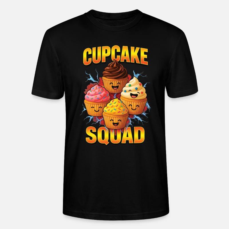 Cupcake - Stanley/Stella Unisex Bio-T-Shirt CRAFTER - Schwarz