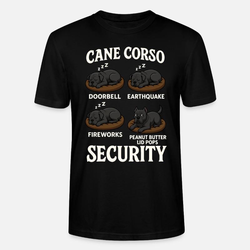 Cane corso - T-shirt bio CRAFTER Stanley Stella Unisexe - noir