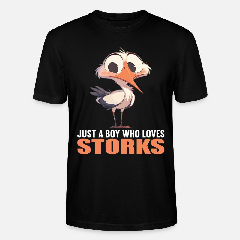 Cigognes Cigognes - T-shirt bio CRAFTER Stanley Stella Unisexe - noir