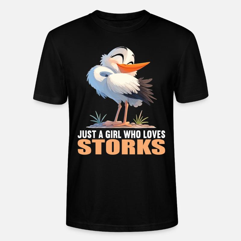 Cigognes Cigognes - T-shirt bio CRAFTER Stanley Stella Unisexe - noir