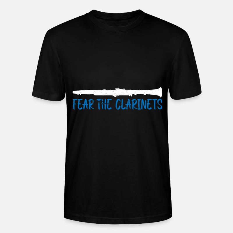 Fear The Clarinets 8 - Stanley/Stella Unisex Bio-T-Shirt CRAFTER - Schwarz