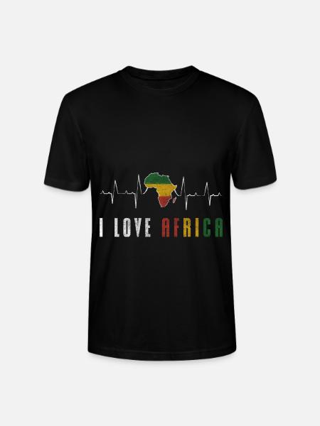 Africa Nature Conservation - Stanley/Stella CRAFTER Unisex Organic T-Shirt - black