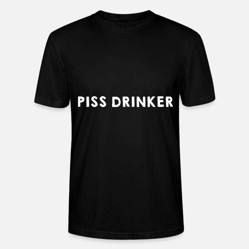 Buveur de pisse 25 - T-shirt bio CRAFTER Stanley Stella Unisexe - noir