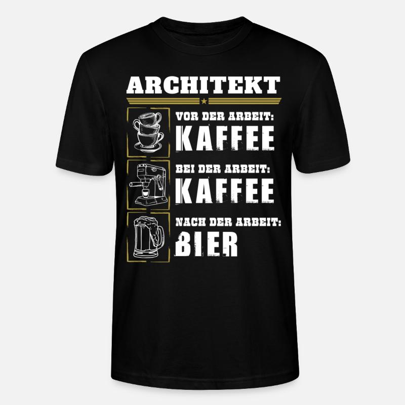 Mon quotidien d'architecte - T-shirt bio CRAFTER Stanley Stella Unisexe - noir