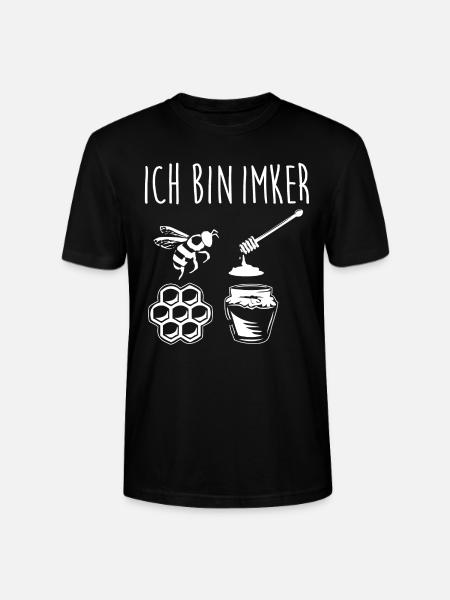 Ich bin Imker - Stanley/Stella Unisex Bio-T-Shirt CRAFTER - Schwarz