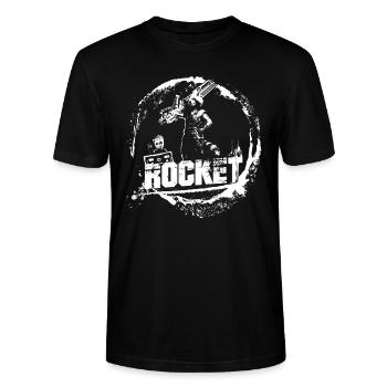 Rocket - Stanley/Stella Unisex Bio-T-Shirt CRAFTER - Schwarz - Vorne - Alina (178cm) & Michal (187cm)