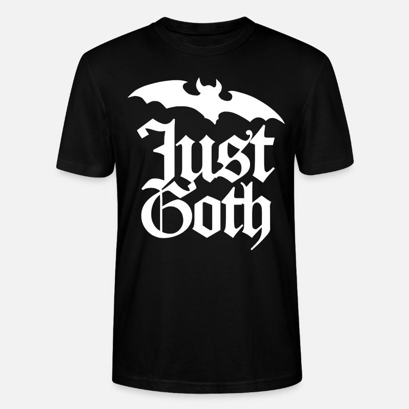 Just Goth - Stanley/Stella Unisex Bio-T-Shirt CRAFTER - Schwarz