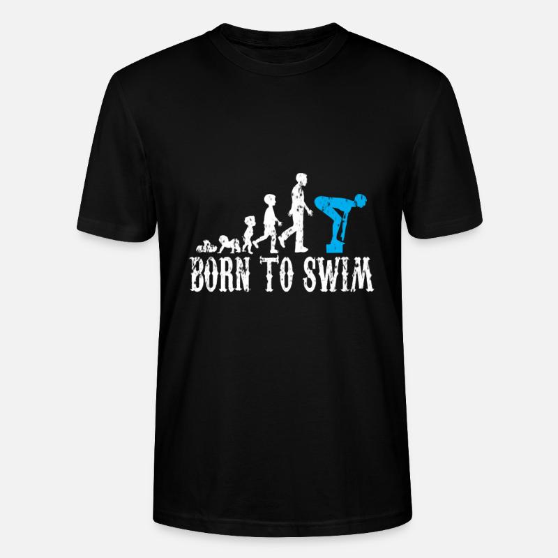 natation - T-shirt bio CRAFTER Stanley Stella Unisexe - noir