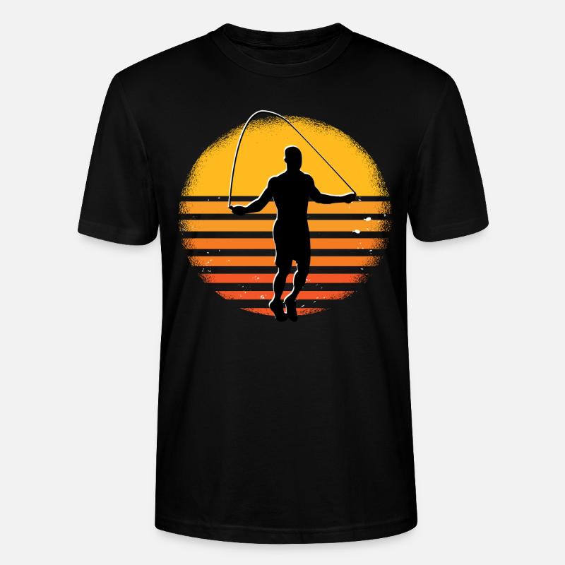 Rope jumper - Stanley/Stella Unisex Bio-T-Shirt CRAFTER - Schwarz