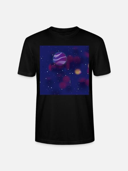 Mars - Stanley/Stella CRAFTER Unisex Organic T-Shirt - black