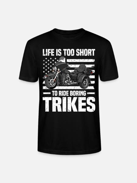 Trike - Stanley/Stella Unisex Bio-T-Shirt CRAFTER - Schwarz