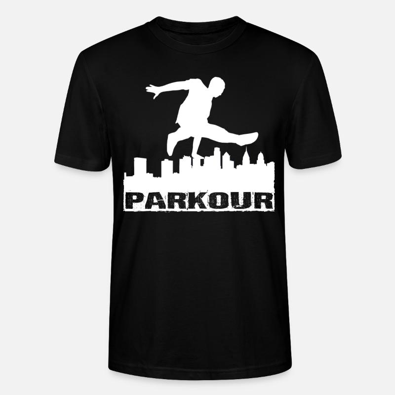 Parkour - Stanley/Stella Unisex Bio-T-Shirt CRAFTER - Schwarz