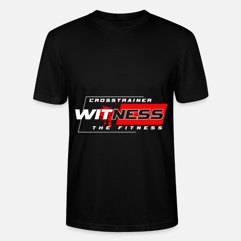 Vélo elliptique d’endurance - T-shirt bio CRAFTER Stanley Stella Unisexe - noir