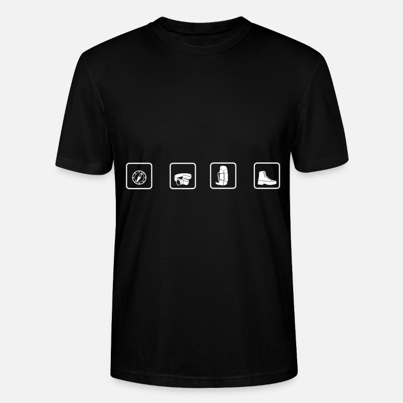 Wandern - (9) - Stanley/Stella Unisex Bio-T-Shirt CRAFTER - Schwarz