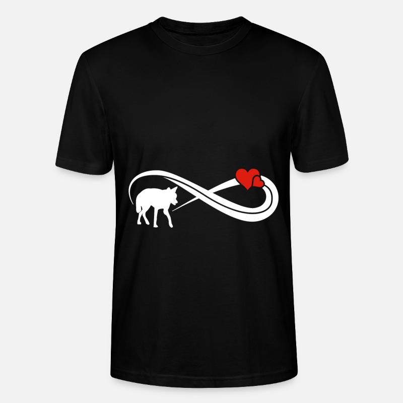 Signe infini Fox Infinity - T-shirt bio CRAFTER Stanley Stella Unisexe - noir