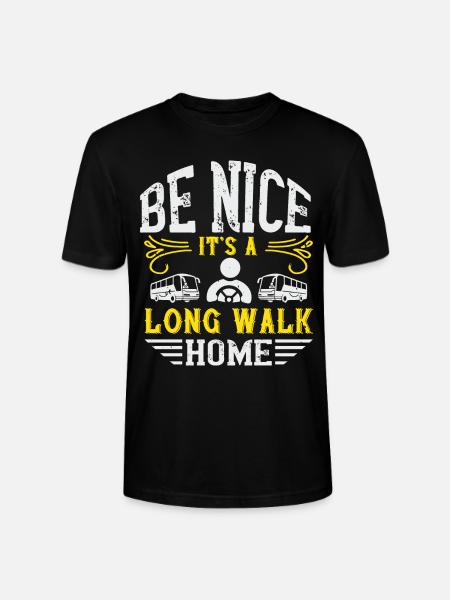 Busfahrer Schulbus Bus Geschenk - Stanley/Stella Unisex Bio-T-Shirt CRAFTER - Schwarz