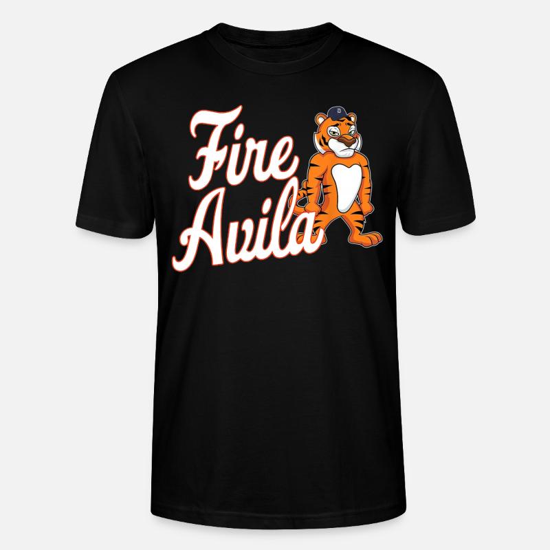 Feu Avila - T-shirt bio CRAFTER Stanley Stella Unisexe - noir