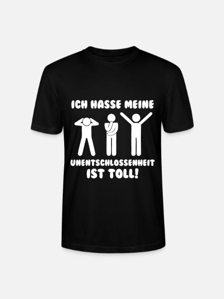 Lustger Spruch Geschenkidee - Stanley/Stella Unisex Bio-T-Shirt CRAFTER - Schwarz