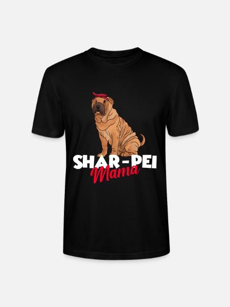 Chinese Shar Pei - Stanley/Stella Unisex Bio-T-Shirt CRAFTER - Schwarz