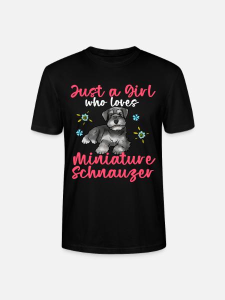 Miniature Schnauzer - Stanley/Stella CRAFTER Unisex Organic T-Shirt - black