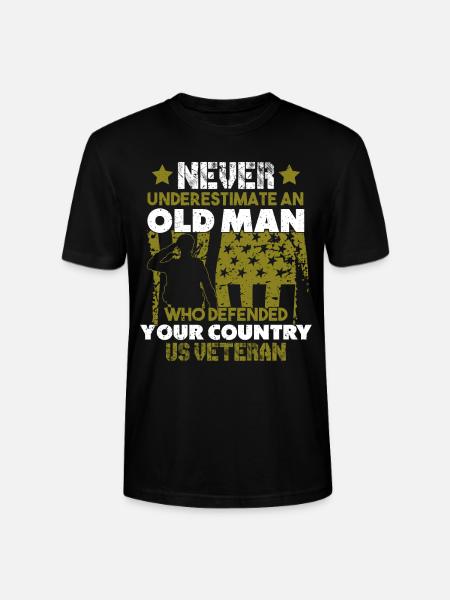 Vietnam Veteran - Stanley/Stella CRAFTER Unisex Organic T-Shirt - black