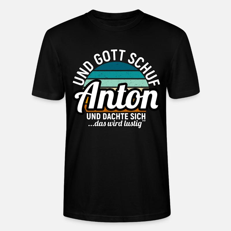 Arne - Stanley/Stella Unisex Bio-T-Shirt CRAFTER - Schwarz