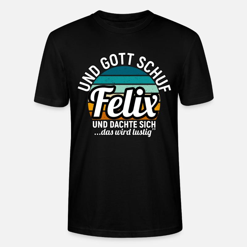Florian - Stanley/Stella Unisex Bio-T-Shirt CRAFTER - Schwarz