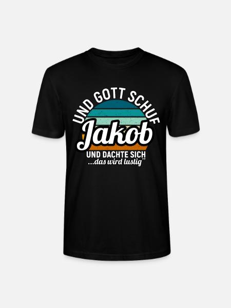 Jakob - Stanley/Stella Unisex Bio-T-Shirt CRAFTER - Schwarz
