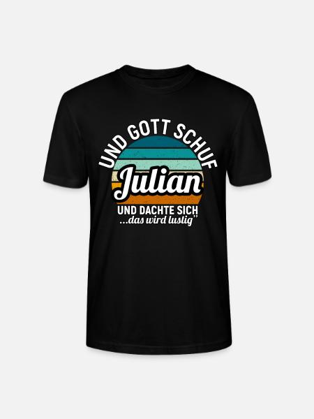 Julian - Stanley/Stella Unisex Bio-T-Shirt CRAFTER - Schwarz