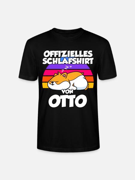 Offizielles Schlafshirt Von Otto - Stanley/Stella Unisex Bio-T-Shirt CRAFTER - Schwarz