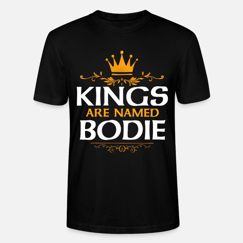 Bodie - Stanley/Stella Unisex Bio-T-Shirt CRAFTER - Schwarz