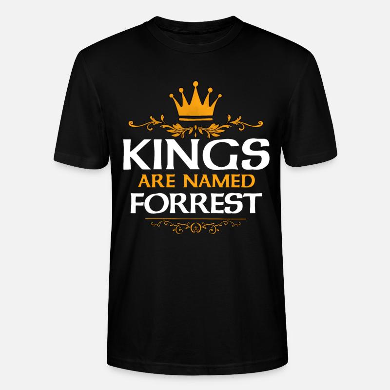 Forrest - Stanley/Stella Unisex Bio-T-Shirt CRAFTER - Schwarz