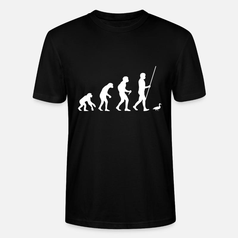 Ente Evolution - Stanley/Stella Unisex Bio-T-Shirt CRAFTER - Schwarz