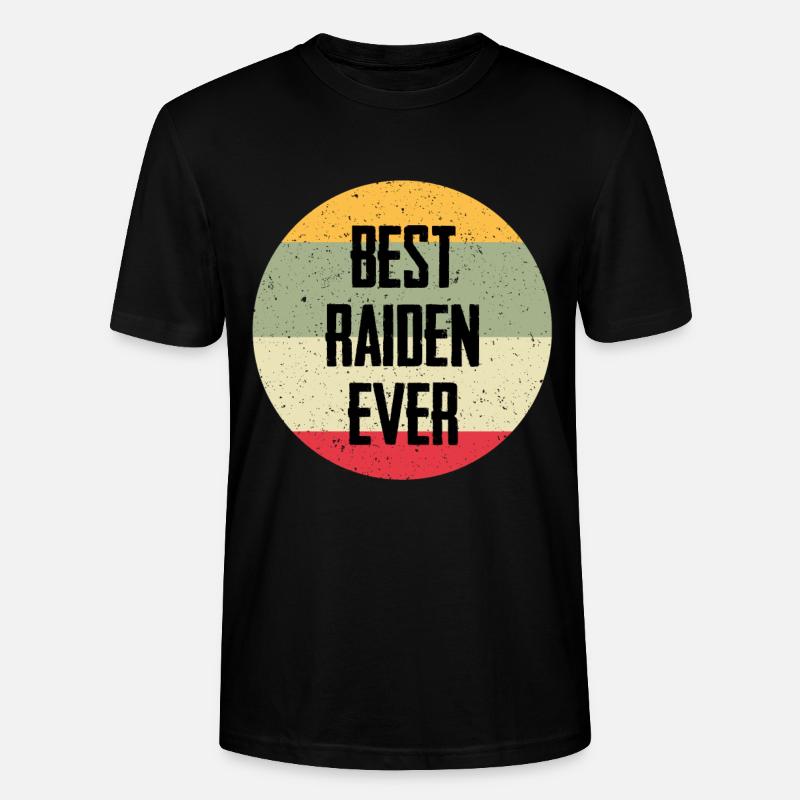 Best Raiden Ever - Stanley/Stella Unisex Bio-T-Shirt CRAFTER - Schwarz