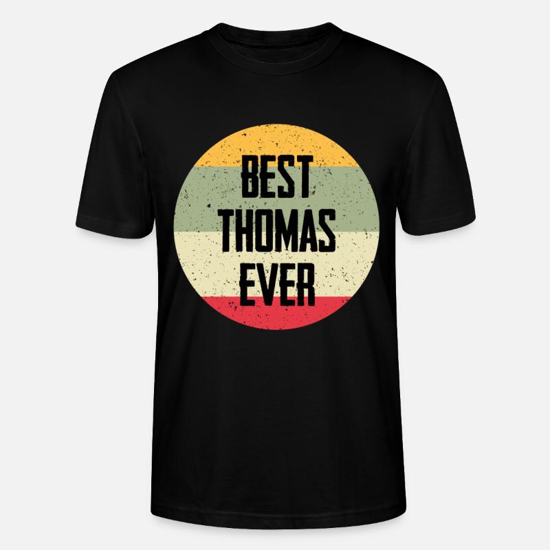 Best Thomas Ever - Stanley/Stella Unisex Bio-T-Shirt CRAFTER - Schwarz
