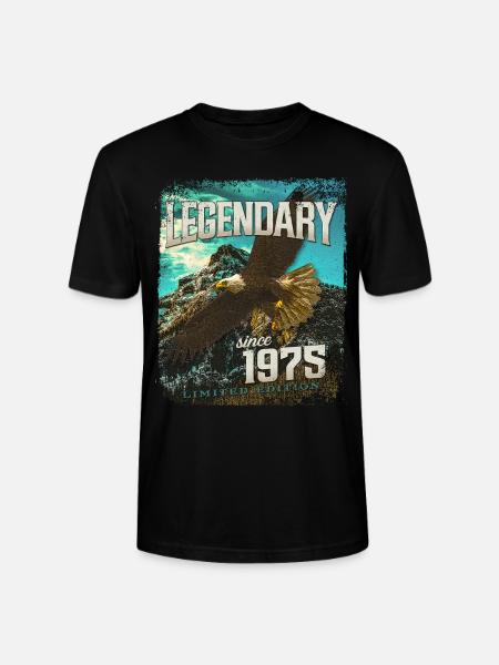 Legendary since 1975 - Stanley/Stella CRAFTER Unisex Organic T-Shirt - black