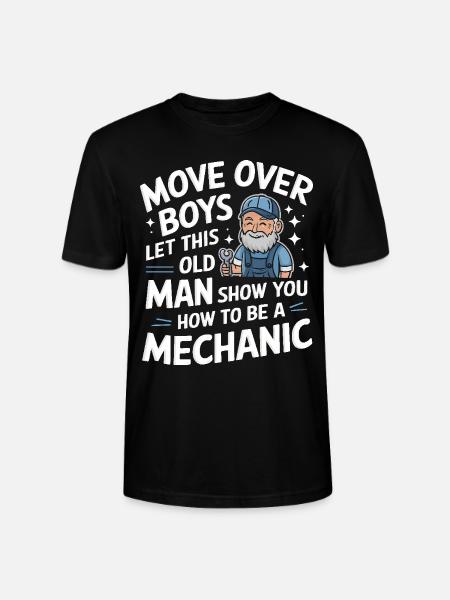 Mekaniker Mekaniker Verkstad - Ekologisk T-shirt CRAFTER unisex från Stanley/Stella - svart
