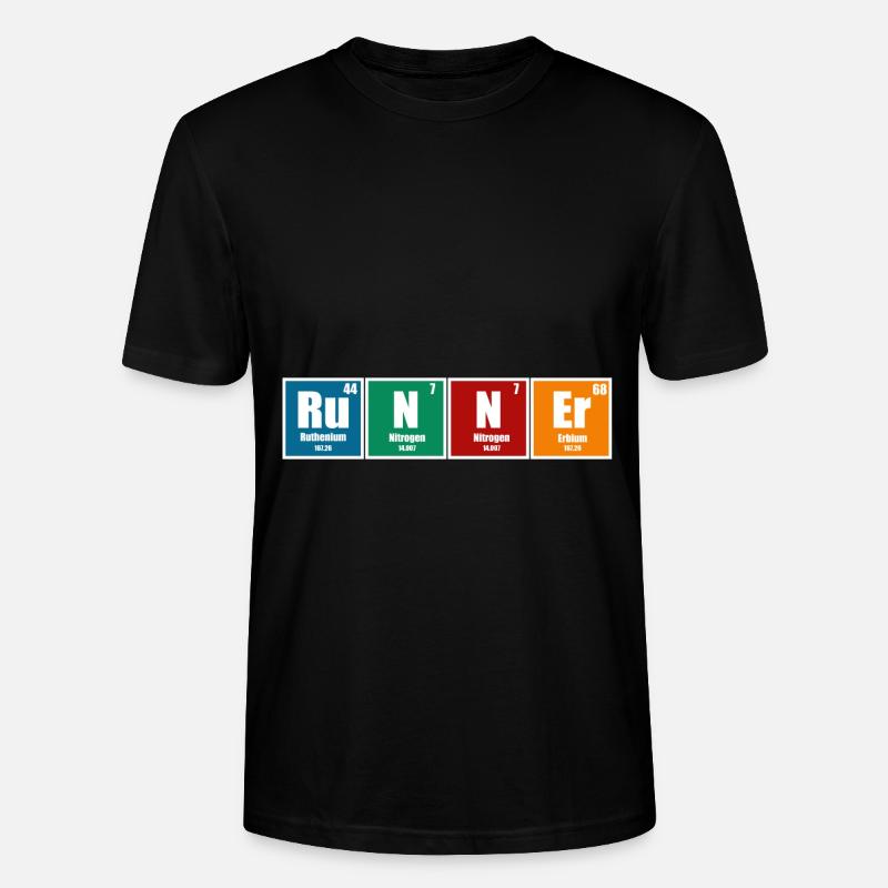 Runner Jogger - Stanley/Stella Unisex Bio-T-Shirt CRAFTER - Schwarz