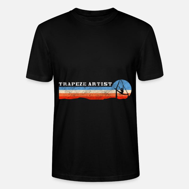 Chapiteau de cirque - T-shirt bio CRAFTER Stanley Stella Unisexe - noir