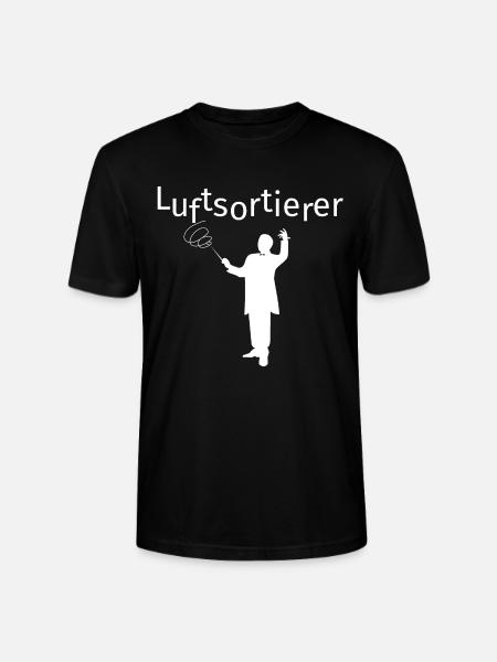 Luftsortierer - Stanley/Stella Unisex Bio-T-Shirt CRAFTER - Schwarz