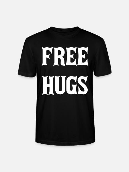 Câlins gratuits - T-shirt bio CRAFTER Stanley Stella Unisexe - noir