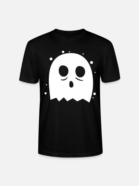 ghost - Stanley/Stella CRAFTER Unisex Organic T-Shirt - black