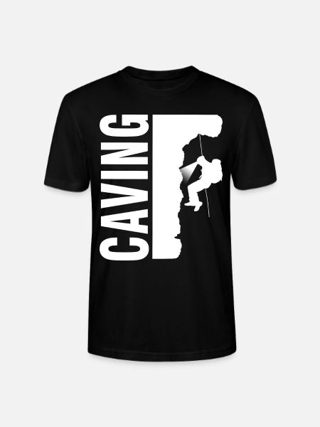 Potholing - Stanley/Stella CRAFTER Unisex Organic T-Shirt - black