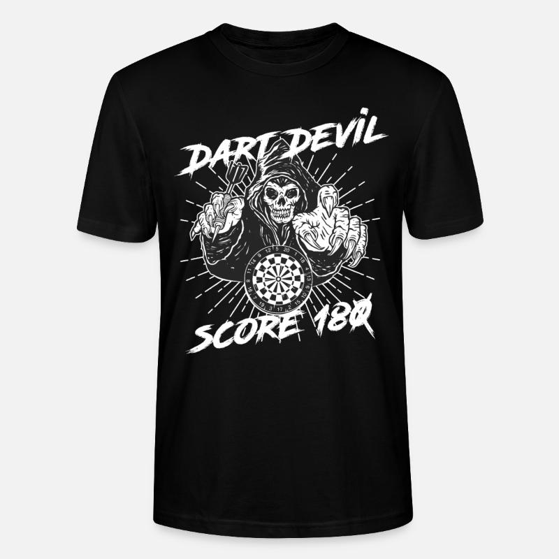 Dart - Stanley/Stella Unisex Bio-T-Shirt CRAFTER - Schwarz