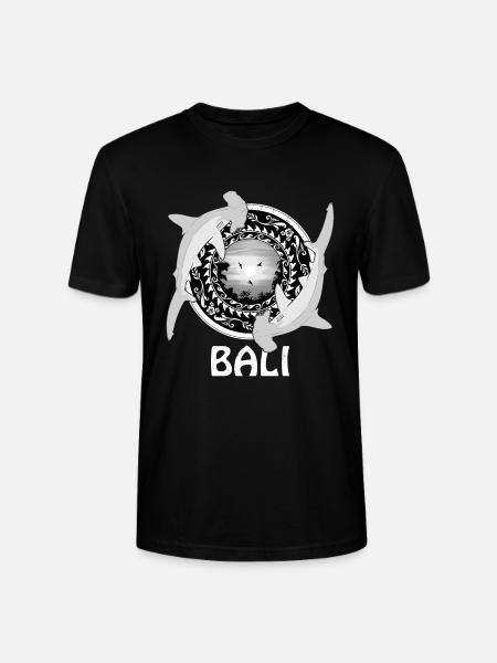 Hammerhead sharks Bali Indonesia - Stanley/Stella CRAFTER Unisex Organic T-Shirt - black