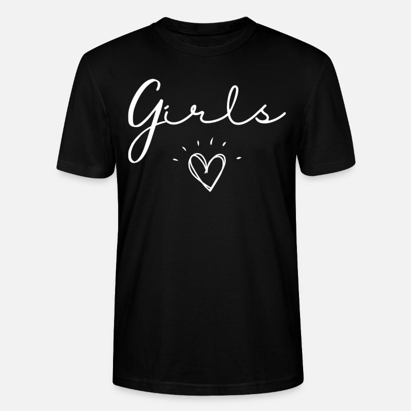 Mädchen - Stanley/Stella Unisex Bio-T-Shirt CRAFTER - Schwarz